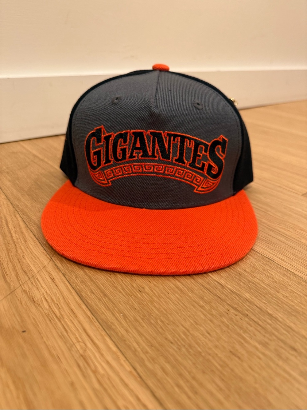 SF Giants Gigantes Orange & Gray Snapback Hat